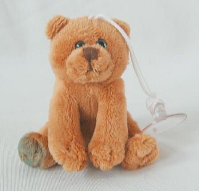 Kleiner Bär mit Saugknopf 8 cm / small bear with holder 8 cm