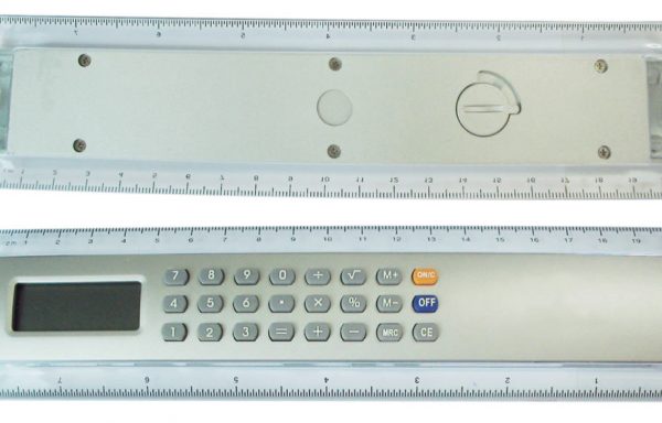 20 cm Würfel Taschenrechner / 20 cm Straightedge Calculator